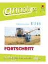Fortschritt Mähdrescher Typ E 516 bebilderte Wartungsanleitung & Reparaturanleitung  -  annoligno 458